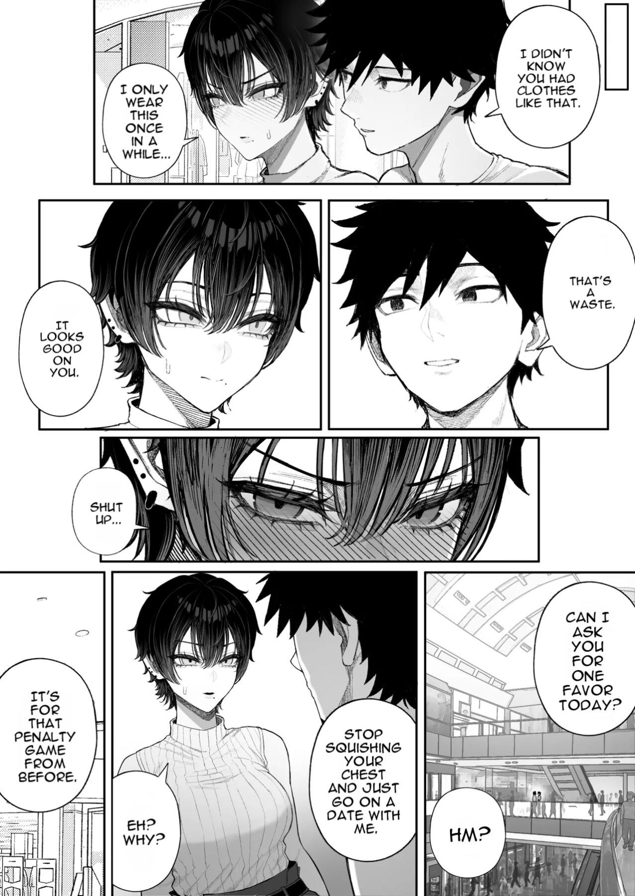Hentai Manga Comic-My girlfriend was stolen by a cool, cross-dressing girl, so I taught her a lesson. 2-Read-35